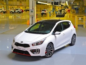 Kia cee’d  - miliontý vůz