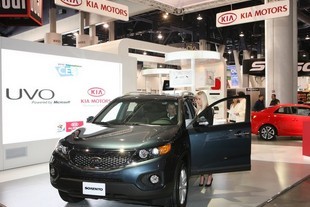 Expozice Kia Motors na výstavě CES