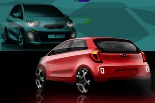 Kia Picanto 2011 - skica