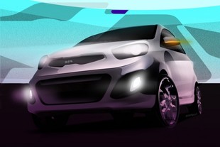 Kia Picanto 2011 - skica