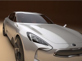 Kia - koncept sedanu