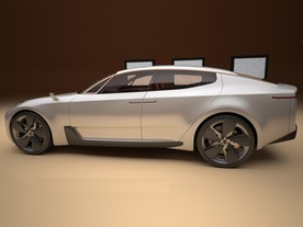 Kia - koncept sedanu