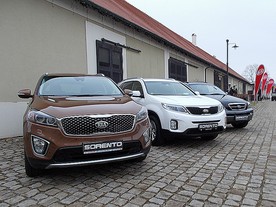 Kia Sorento  - vozy tří generací