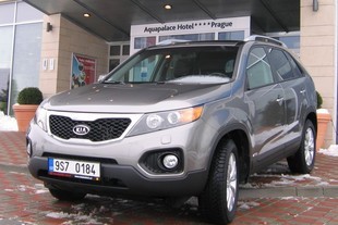 Kia Sorento se představila v hotelu Aquapalace