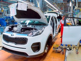 KMS - zahájení výroby Kia Sportage