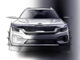 Kia - skica malého SUV