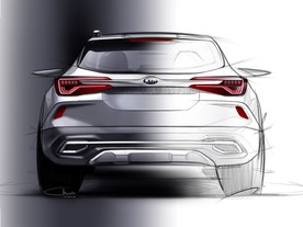 Kia - skica malého SUV