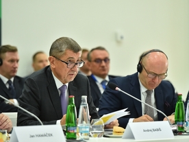 Andrej Babiš a Bernhard Maier
