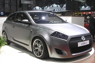 Lada C na autosalonu v Ženevě