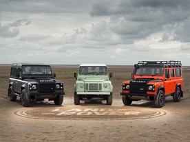 Tři speciální verze Land Roveru Defender
