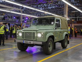 Poslední Land Rover Defender
