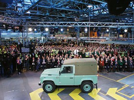 Poslední Land Rover Defender