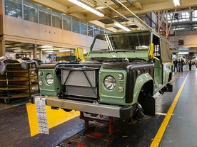 Poslední Land Rover Defender