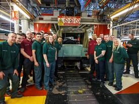 Poslední Land Rover Defender