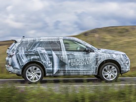 Land Rover Discovery Sport v maskování