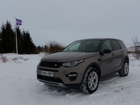 Land Rover Discovery Sport na Islandu