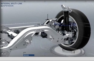 Land Rover Discovery Sport - zadní náprava