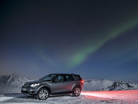 Land Rover Discovery Sport na Islandu