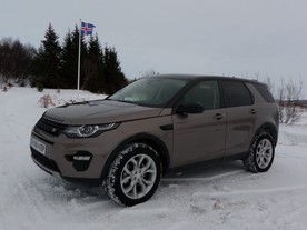 Land Rover Discovery Sport na Islandu
