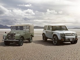 Land Rover Defender a Land Rover DC100