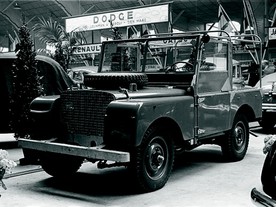 Premiéra Land roveru v Amsterdamu 1948