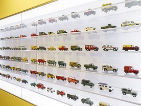 Výstava modelů Land Roverů