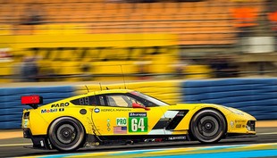 Vítěz kategorie GTE Pro Chevrolet Corvette C7.R