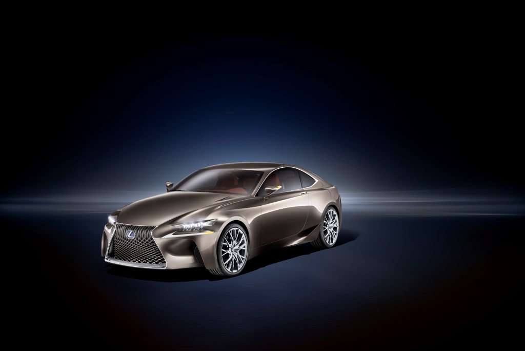 Strhující koncept Lexus LF-CC na autosalonu v Paříži