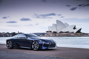 Lexus LF-LC Blue