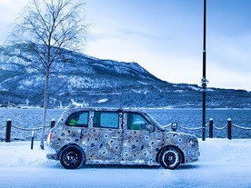 London Taxi - zimní test