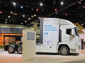 LA 2021 Hyundai XCient Fuel Cell Truck