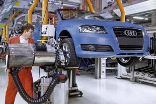 Výroba Audi v Györu