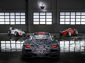 Maserati MC2 Prototyp Stirling Moss, vzadu Eldorado a 250/F