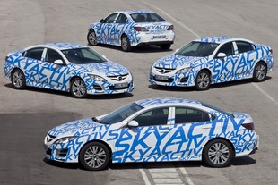 Testovací vozy technologií Skyactiv