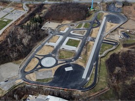 Mcity - letecký pohled na areál