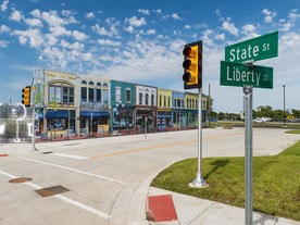 Mcity - hlavní křižovatka