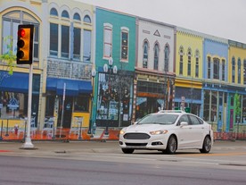 Mcity - test Fordu Fusion