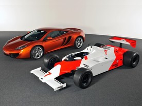 Dva McLareny - první supersport MP4-12C a první monopost MP4