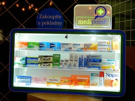 Vizuálně identifikovatelné místo prodeje v rámci MEDIPOINT