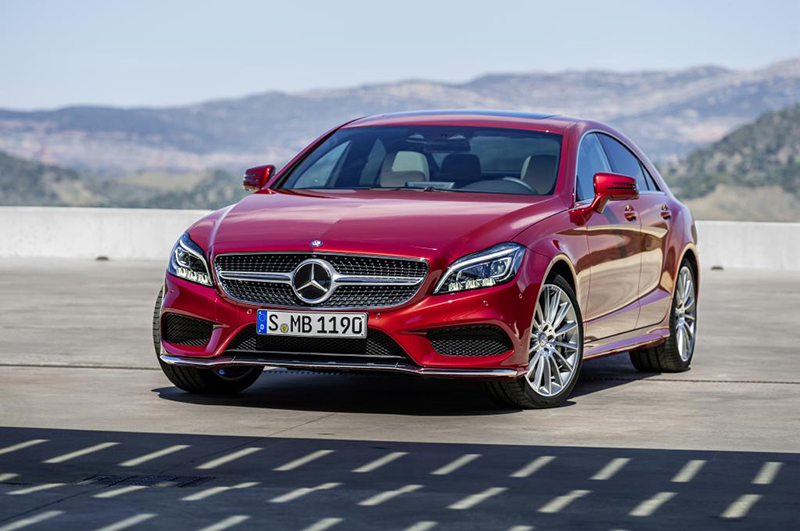 Modernizované modely CLS Coupé a CLS Shooting Brake