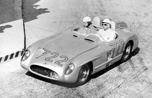 Stirling Moss na trati Mille Miglia