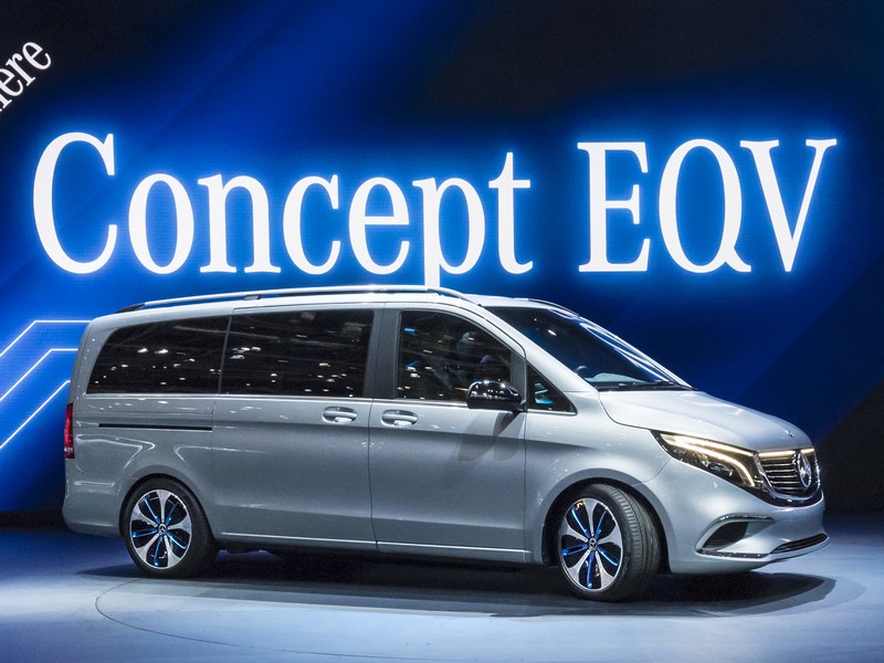 Světová premiéra Mercedes-Benz Concept EQV