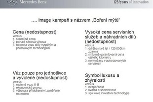 Mercedes-Benz chce bořit české mýty o značce
