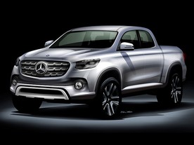 Mercedes-Benz připravuje středně velký pick-up