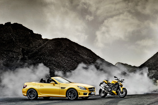 SLK 55 AMG a Streetfighter 848