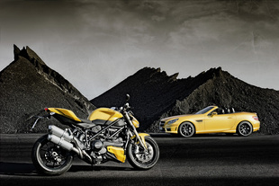 SLK 55 AMG a Streetfighter 848