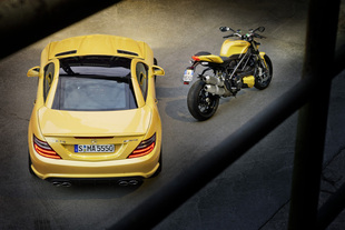 SLK 55 AMG a Streetfighter 848