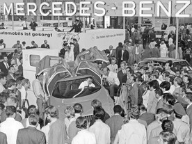 Mercedes-Benz C 111 - veřejná premiéra na IAA 1969
