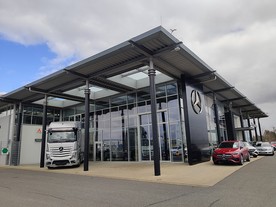 Mercedes-Benz Trucks ČR v Praze 5 Stodůlkách 