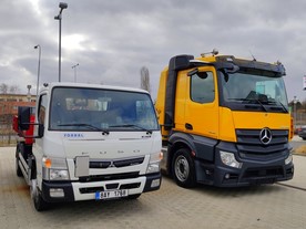 Mercedes-Benz Trucks ČR - Fuso Canter a Mercedes-Benz Actros